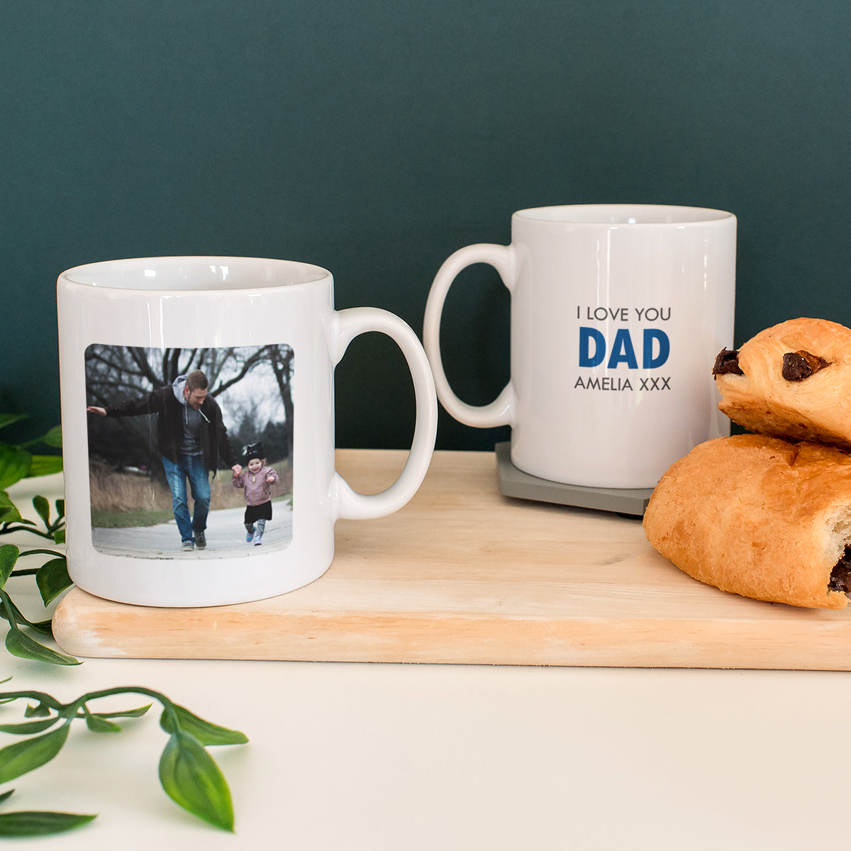 Personalised I Love You Daddy Photo Mug The Little Picture Company